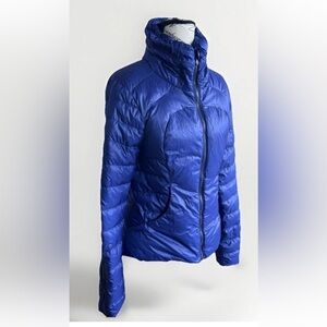 Lululemon Down Town Puffy Goose Down Jacket Pigment Blue Women’s